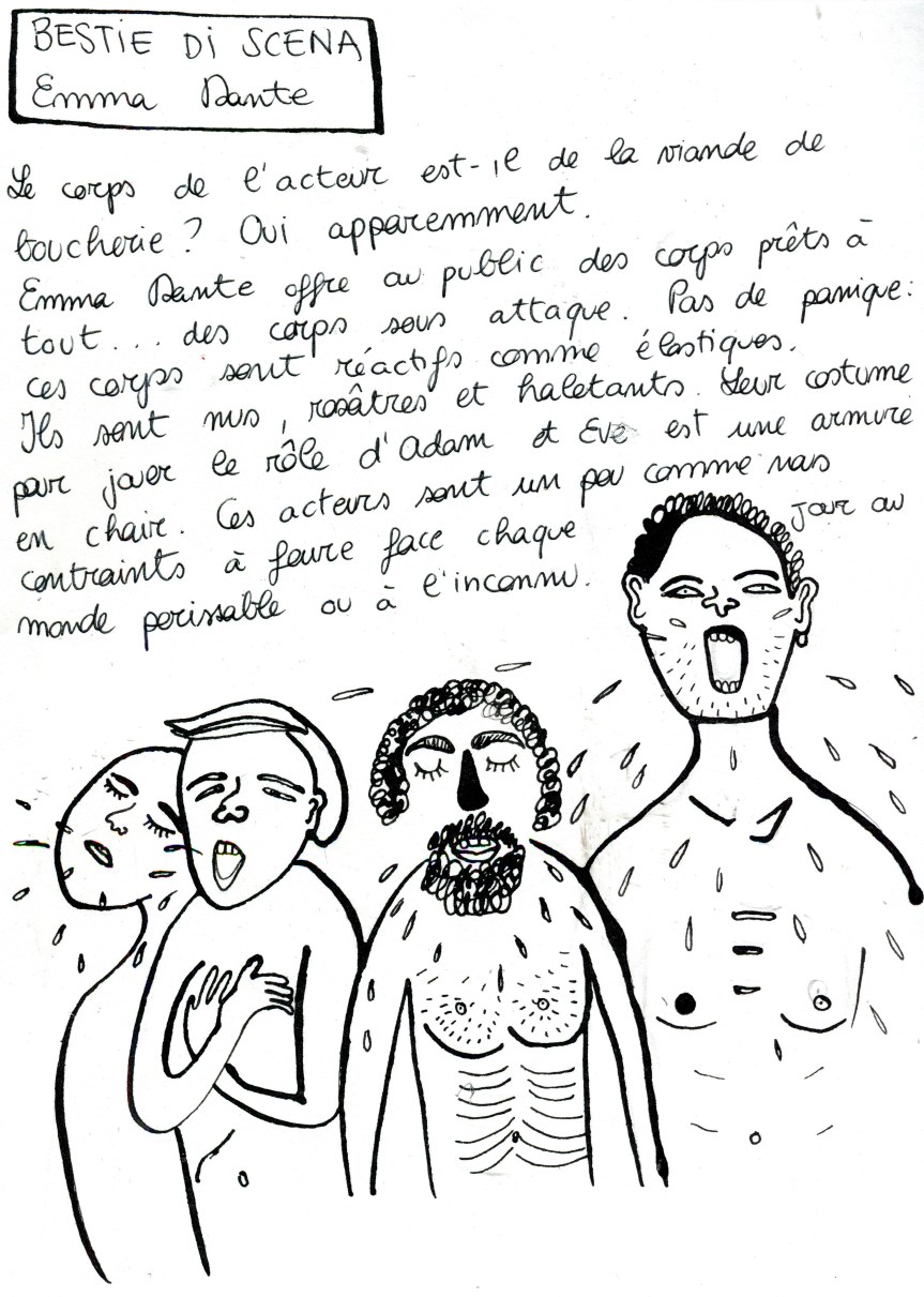 LA REVUE DESSINEE : &laquo;&nbsp;BESTIE DI SCENA&nbsp;&raquo; D&rsquo;EMMA&nbsp;DANTE