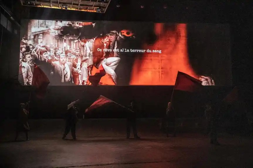 &laquo;&nbsp;PÉTROLE&nbsp;&raquo; : LE TEXTE INACHEVÉ DE PASOLINI BRILLAMMENT MONTÉ PAR SYLVAIN&nbsp;CREUZEVAULT